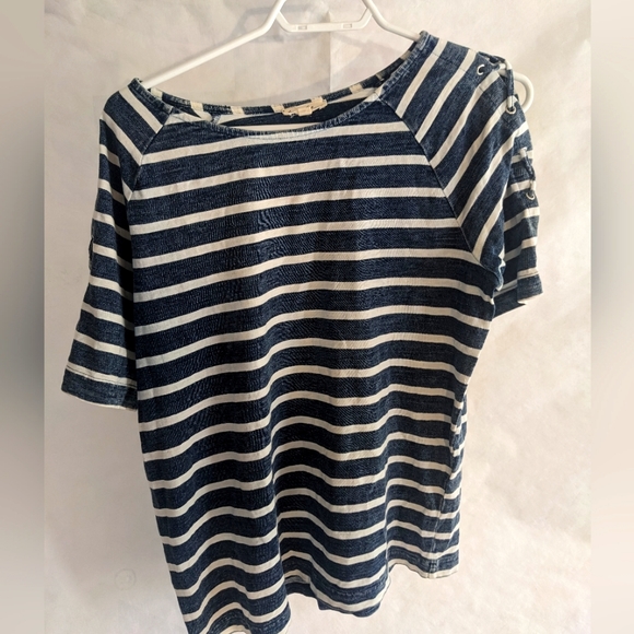 ⚡3 for $15⚡Jane and Delancey Striped tee - Picture 1 of 4